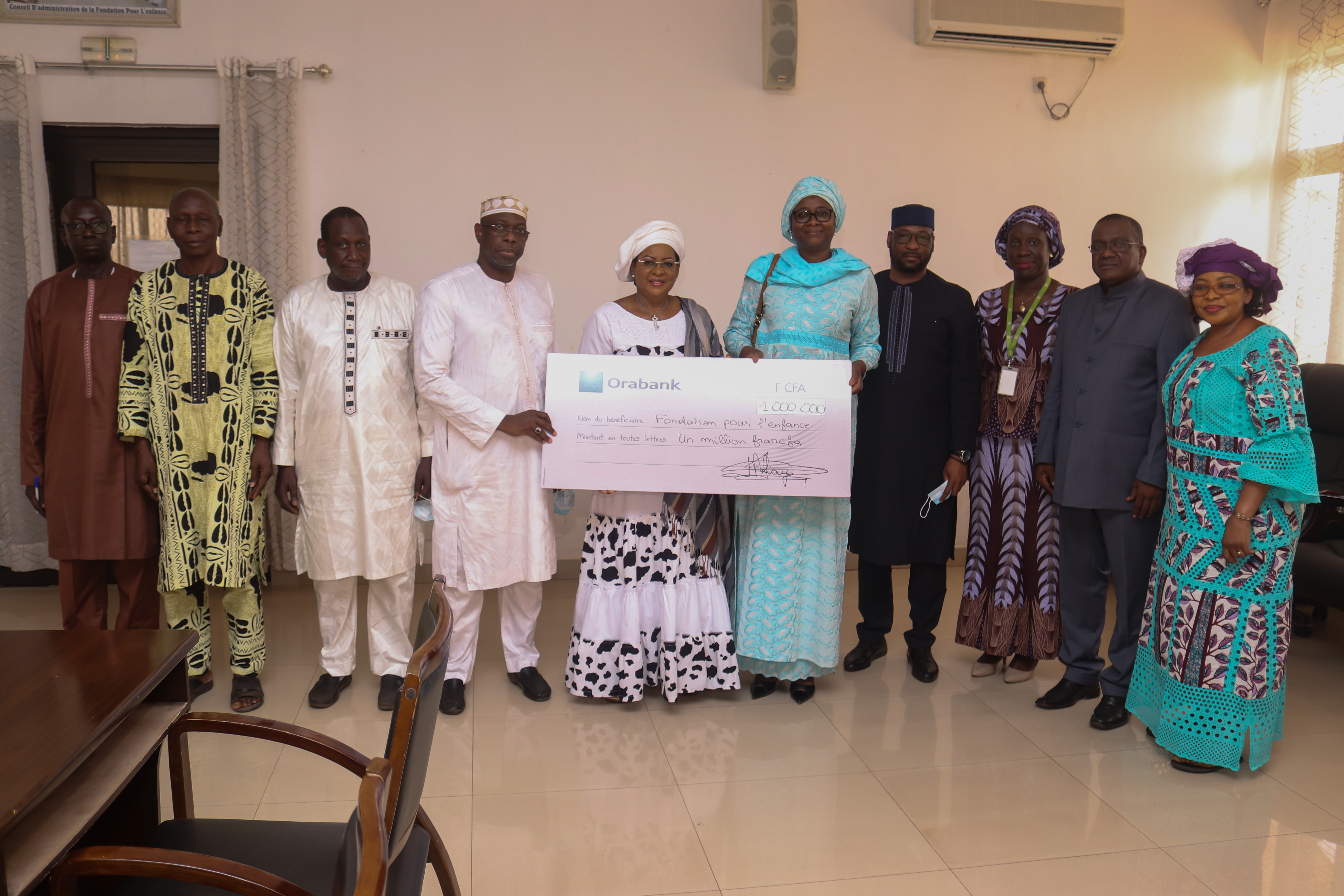 Don de Orabank Mali