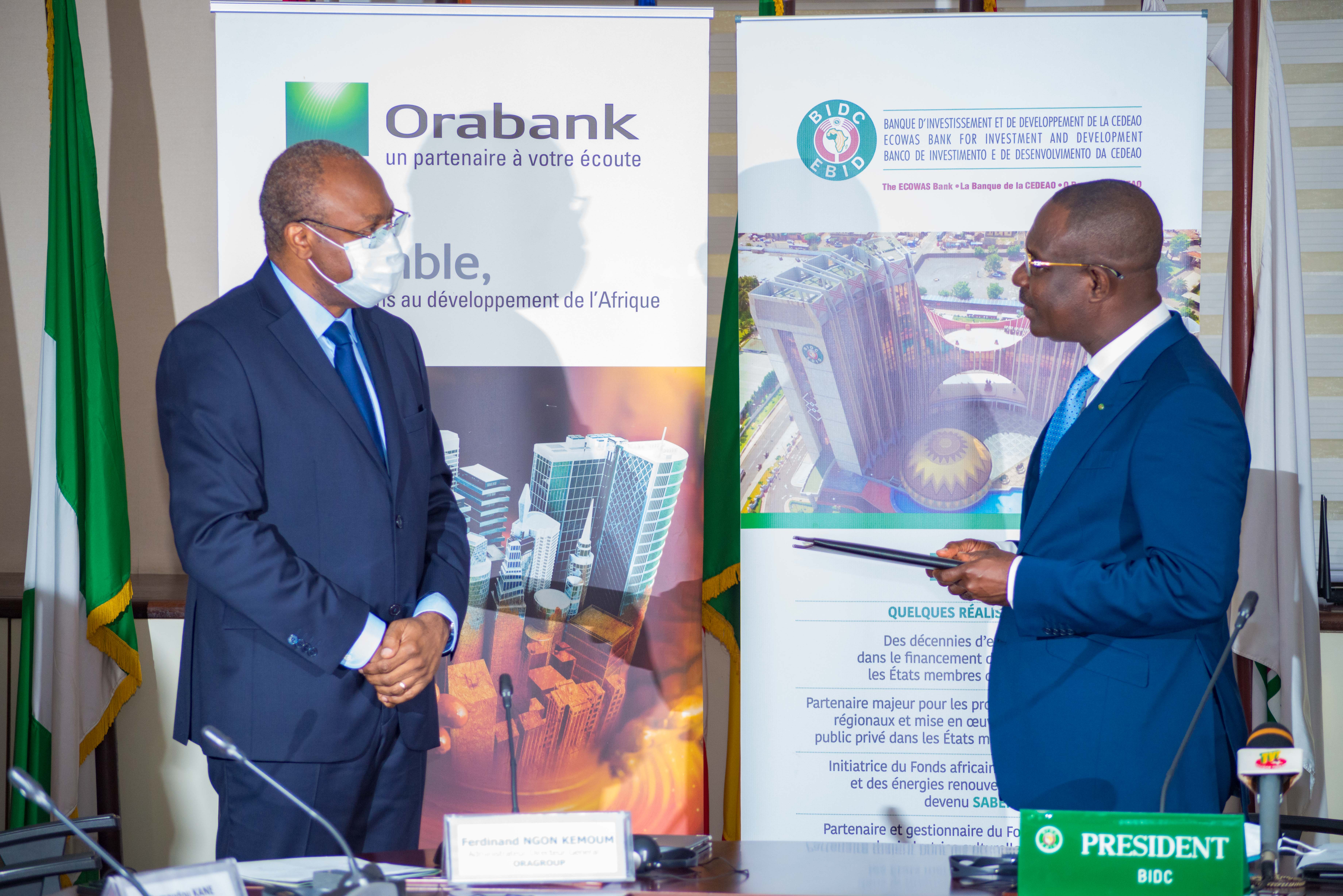 La Bidc Alloue Une Ligne De Credit De 50 Millions D Euros A Oragroup Sa Pour Soutenir Les Pme Pmi Orabank
