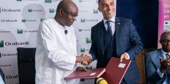 Le Président de la CARPA Me Mamadou Seck avec Sylvain Mélo Directeur Adjoint OSN